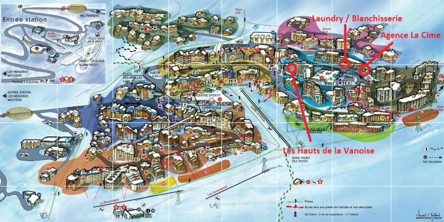 Apartment Residence Hauts De La Vanoise - Studio Pour 2 Personnes 20 Val Thorens France